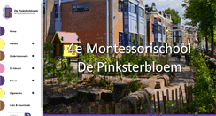 Desktop Screenshot of depinksterbloem.nl